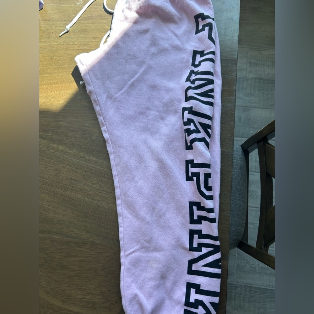 Pink sweatsuit